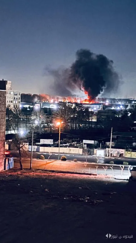 Tehran in Flames: Ruthless Missile Attacks on the Capital
